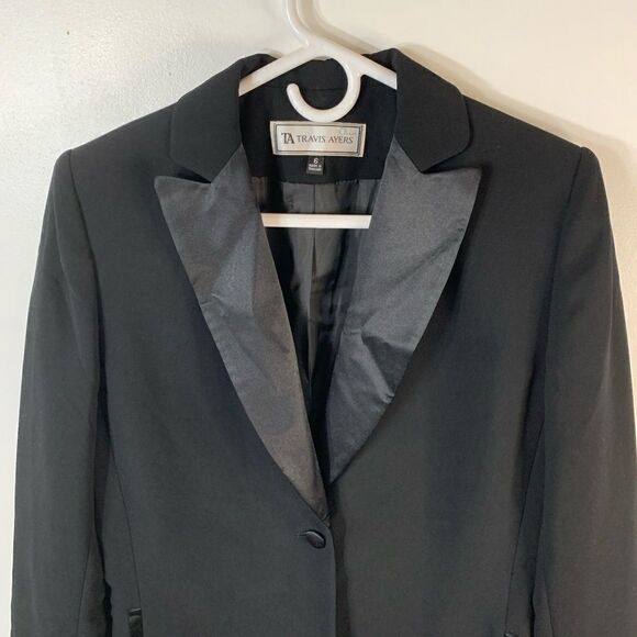 NWT TRAVIS AYERS Blazer Suit Dress Size 6 - Picture 3 of 13